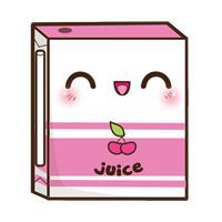 Kawaii juice box.