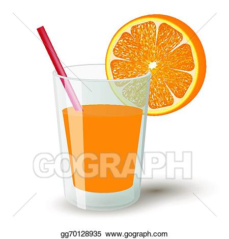 juice clipart orange