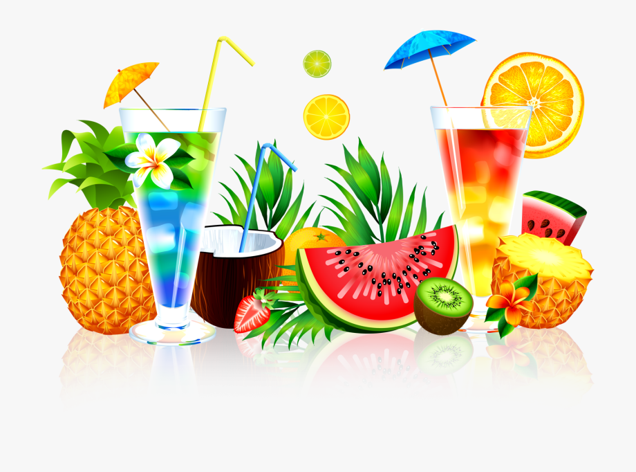 Cocktails Clipart Pineapple Drink