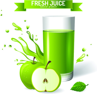 Fresh juice clipart free vector download