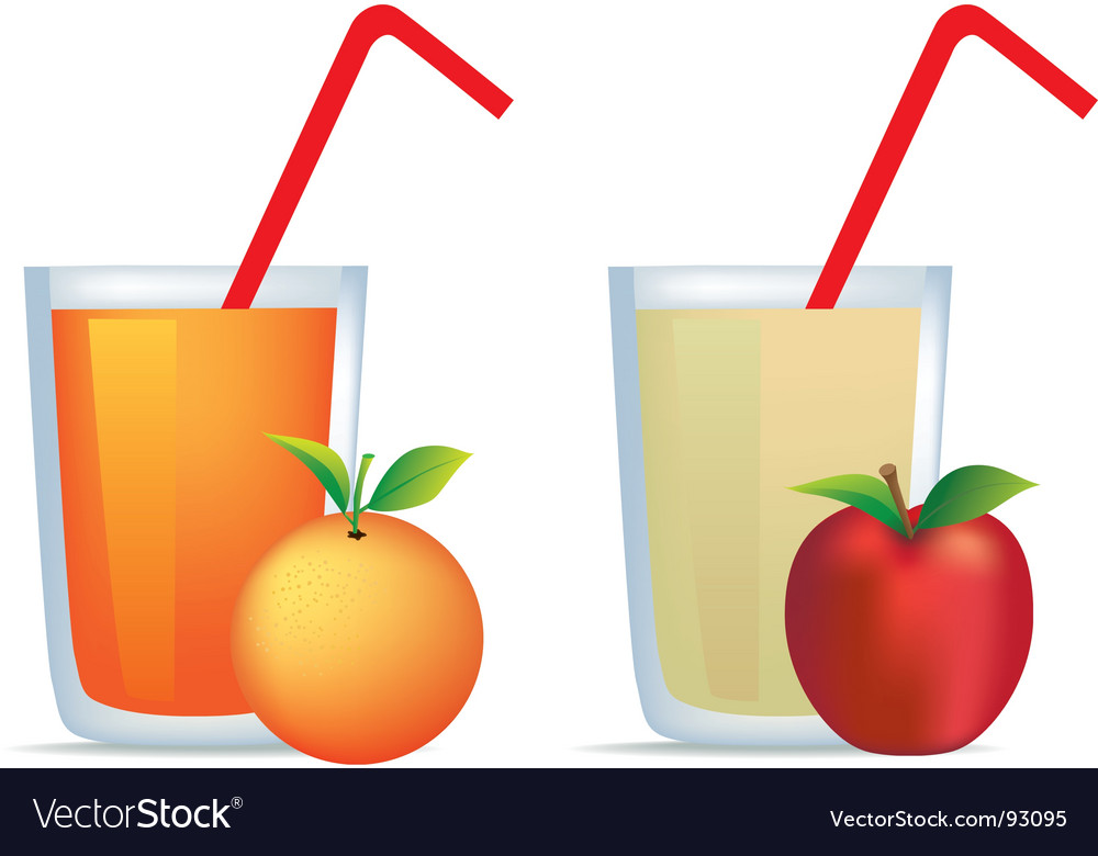 Orange and apple juice