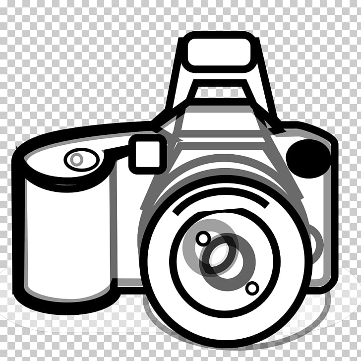 Camera Black and white Photography , Kamera PNG clipart