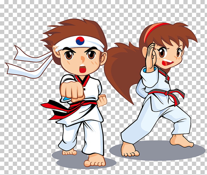 Taekwondo martial arts.