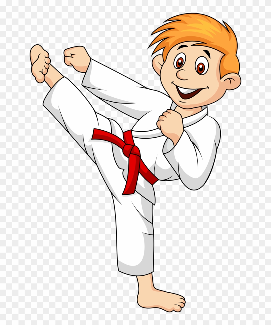 Karate clipart individual.