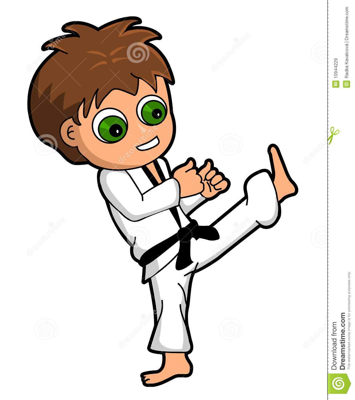 Karate Clip Art Kids Free