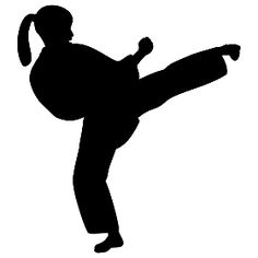 Free Karate Silhouette Cliparts, Download Free Clip Art