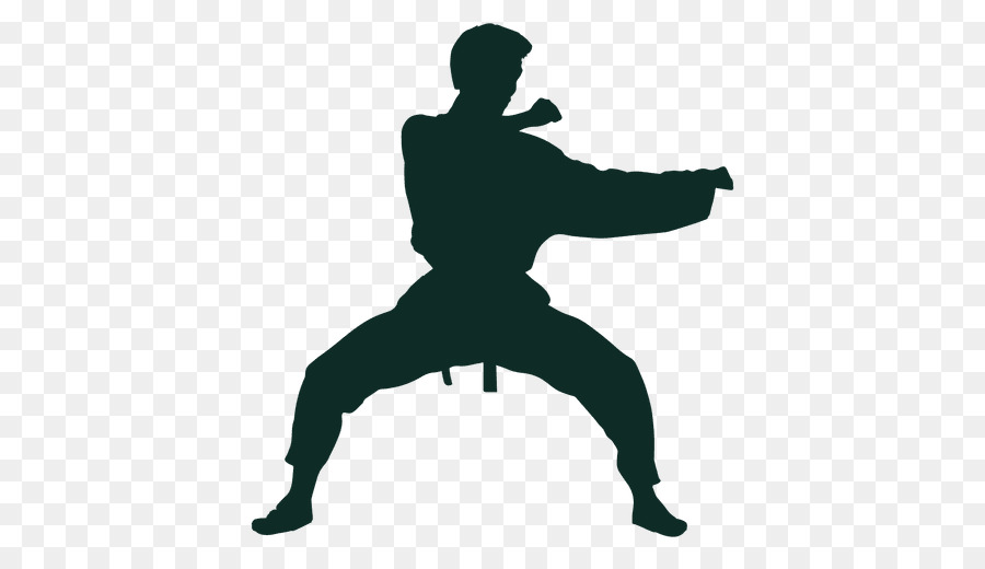 Taekwondo cartoon clipart.