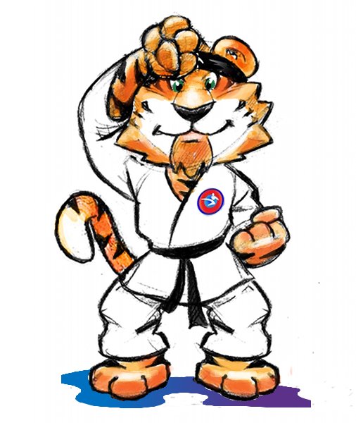 Cartoon karate free clip art on