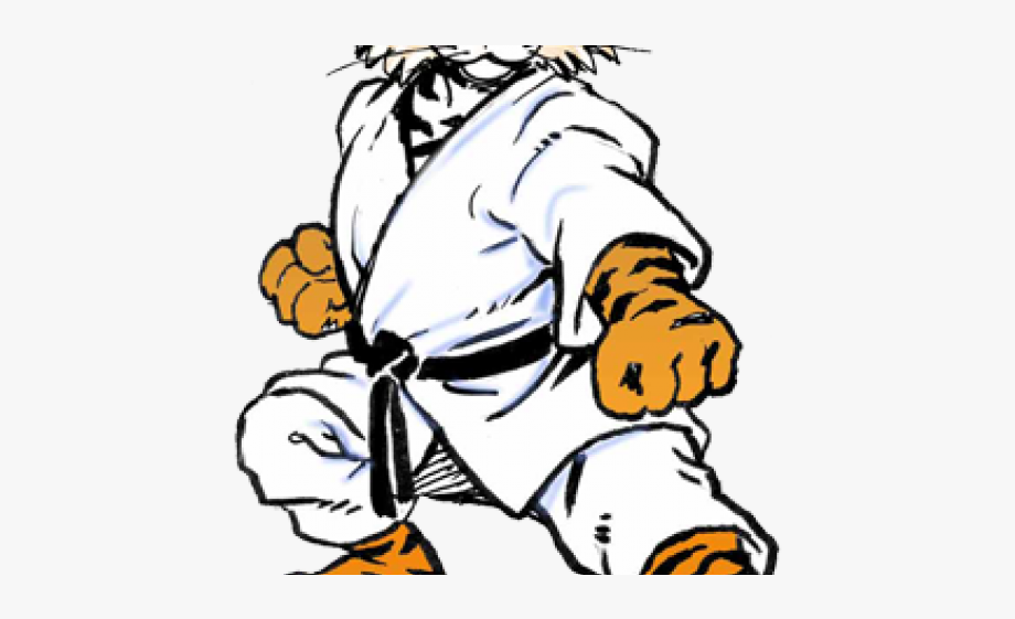 karate clipart tiger