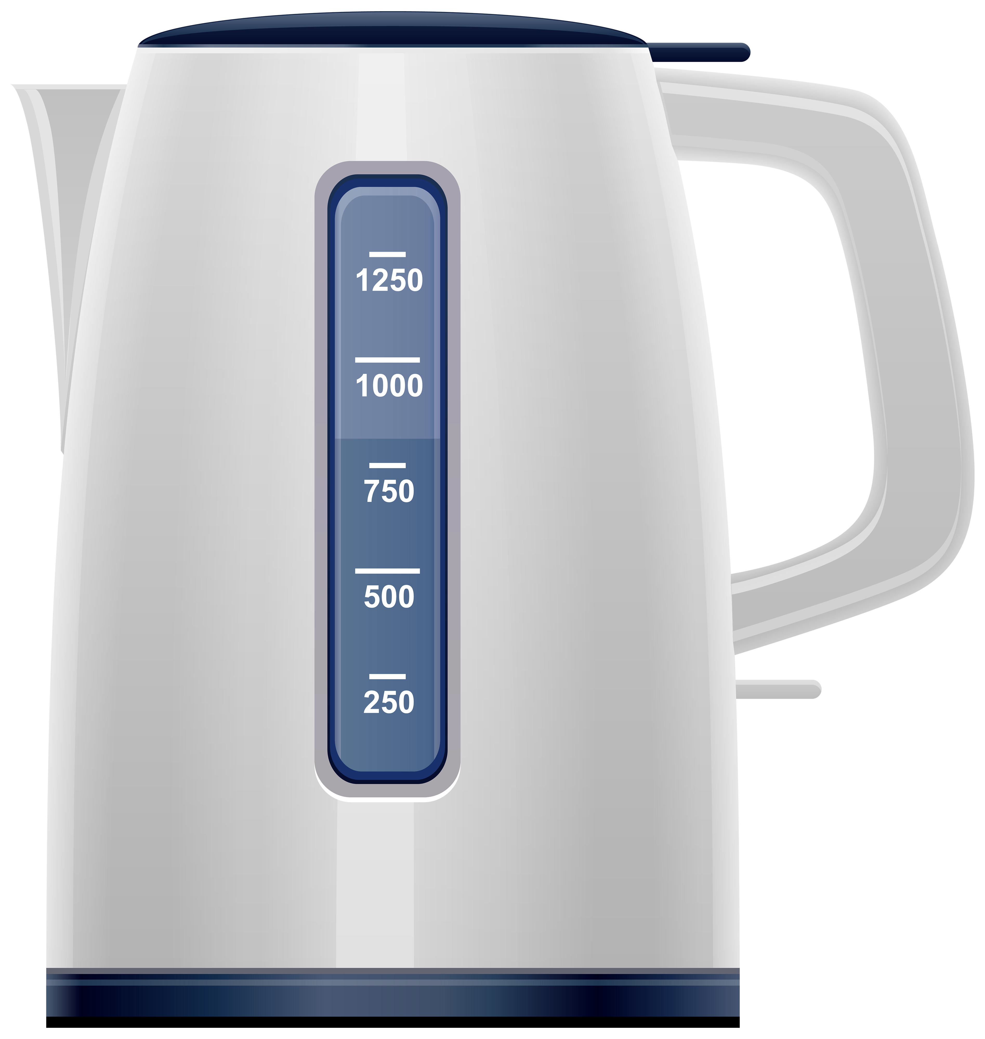 White Electric Kettle PNG Clipart