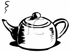 Tea kettle clipart.