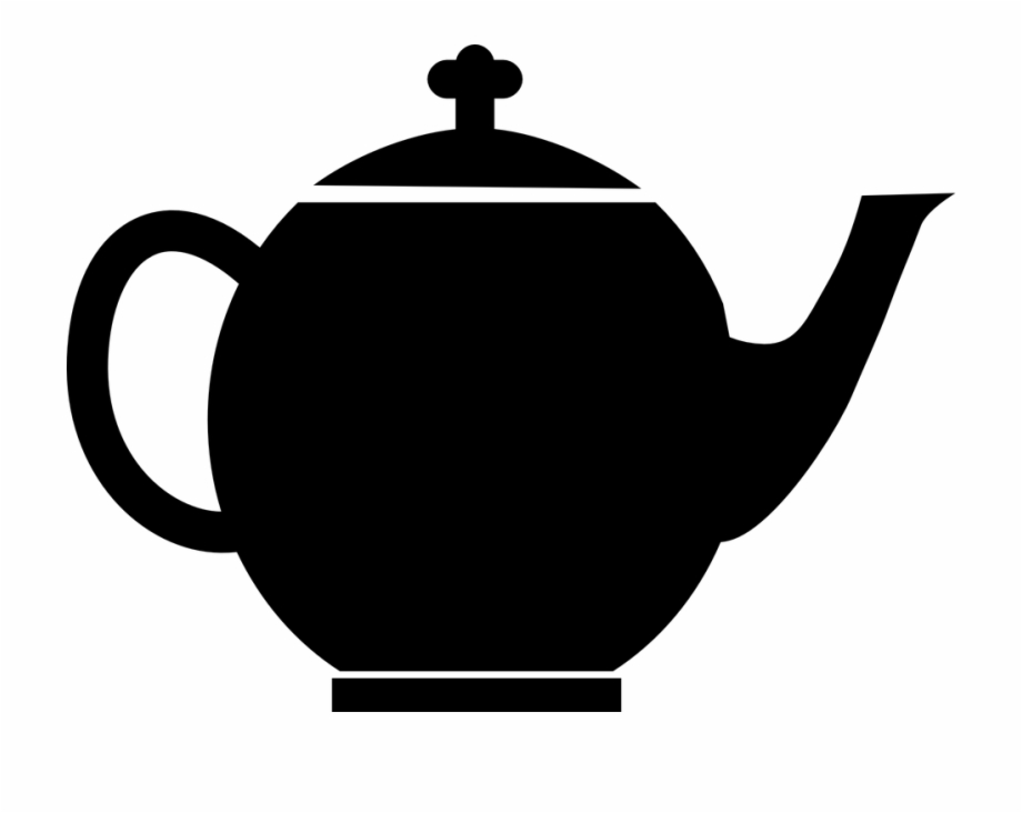 Teapot tea black.