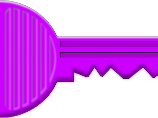 Keys clipart colored.