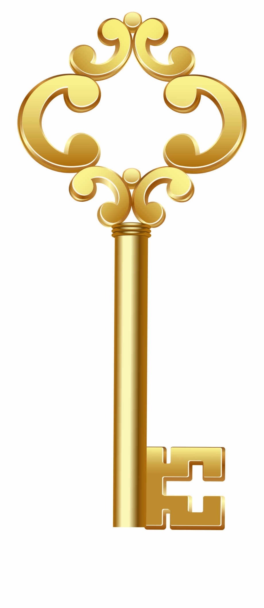 Gold Key Png Clip Art