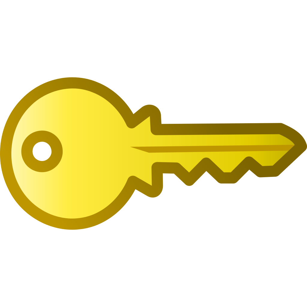 Key clipart yellow, Key yellow Transparent FREE for download