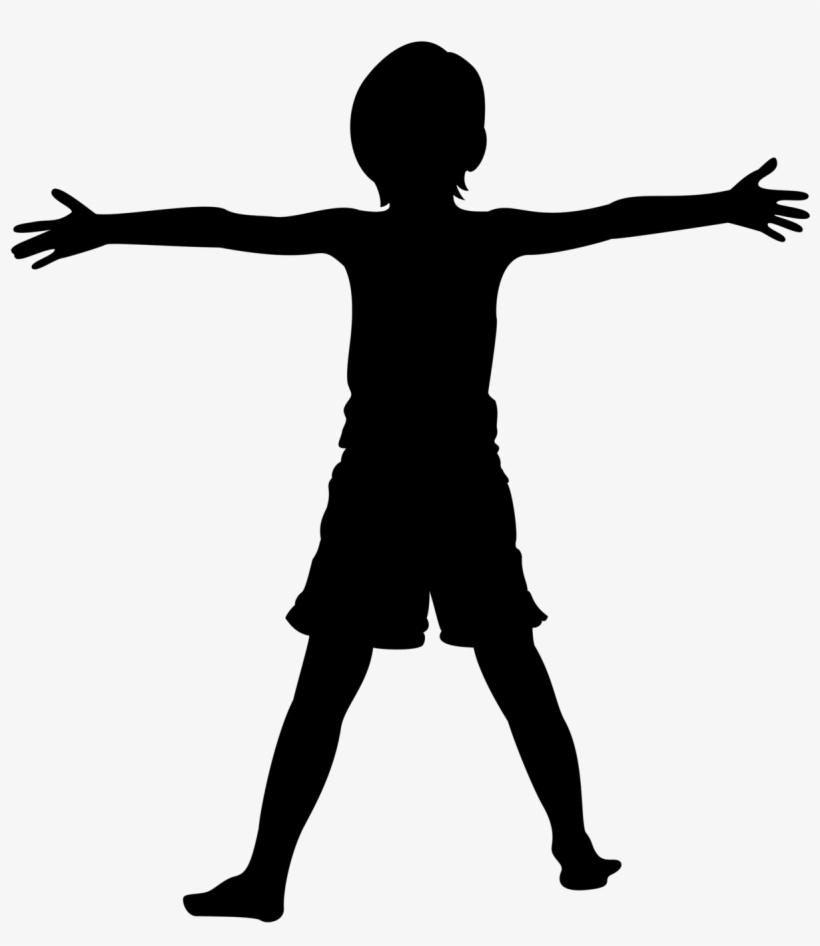 Child Silhouette Clip Art PNG Image