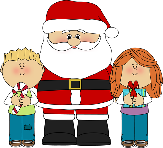 Childs christmas clipart.