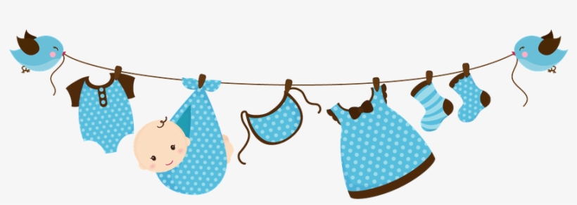 Baby Clothes Line Png Jpg Library Download