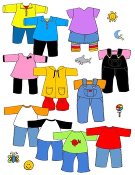 Kids Clothes Clipart