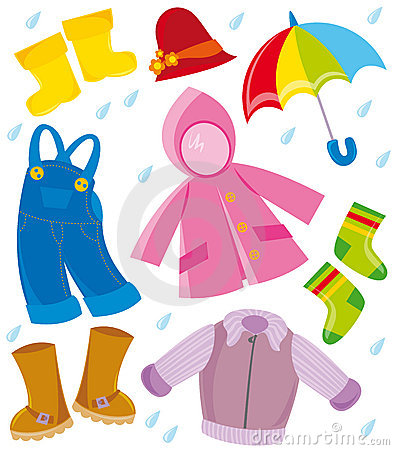 kids clothes clipart spring