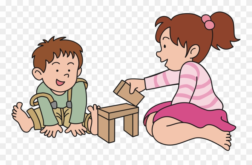 Baby Playing Clipart Children Playing Png