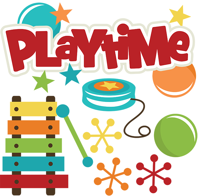 kids playing clipart playtime