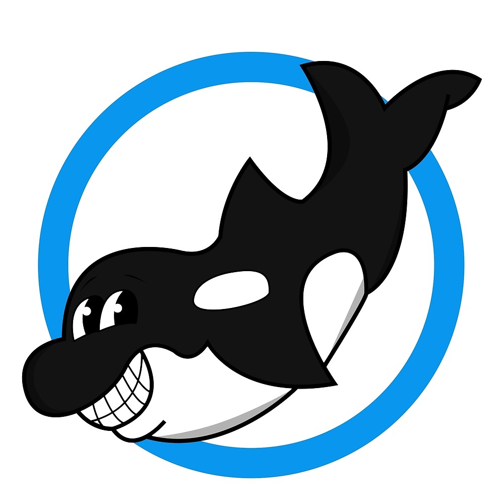 Happy orca whale.