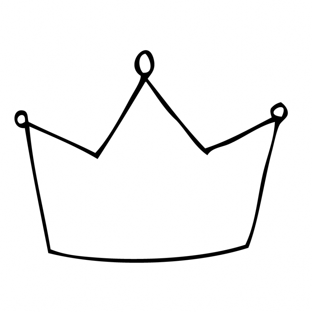 King crown drawing.