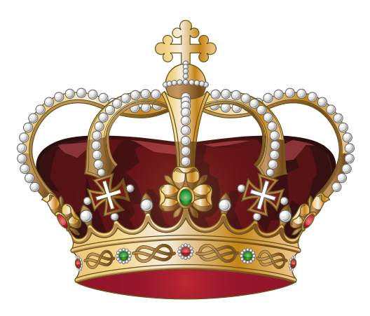 Red king crown.