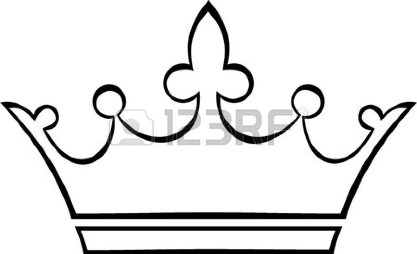 Simple crown outline.