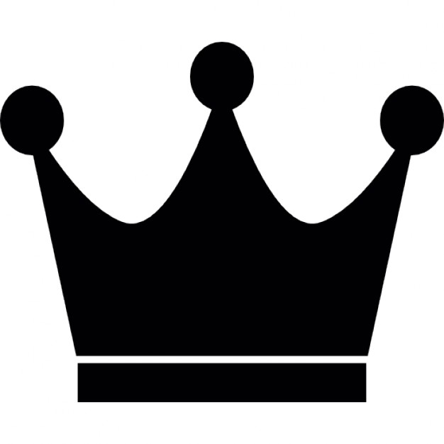 king crown clipart simple