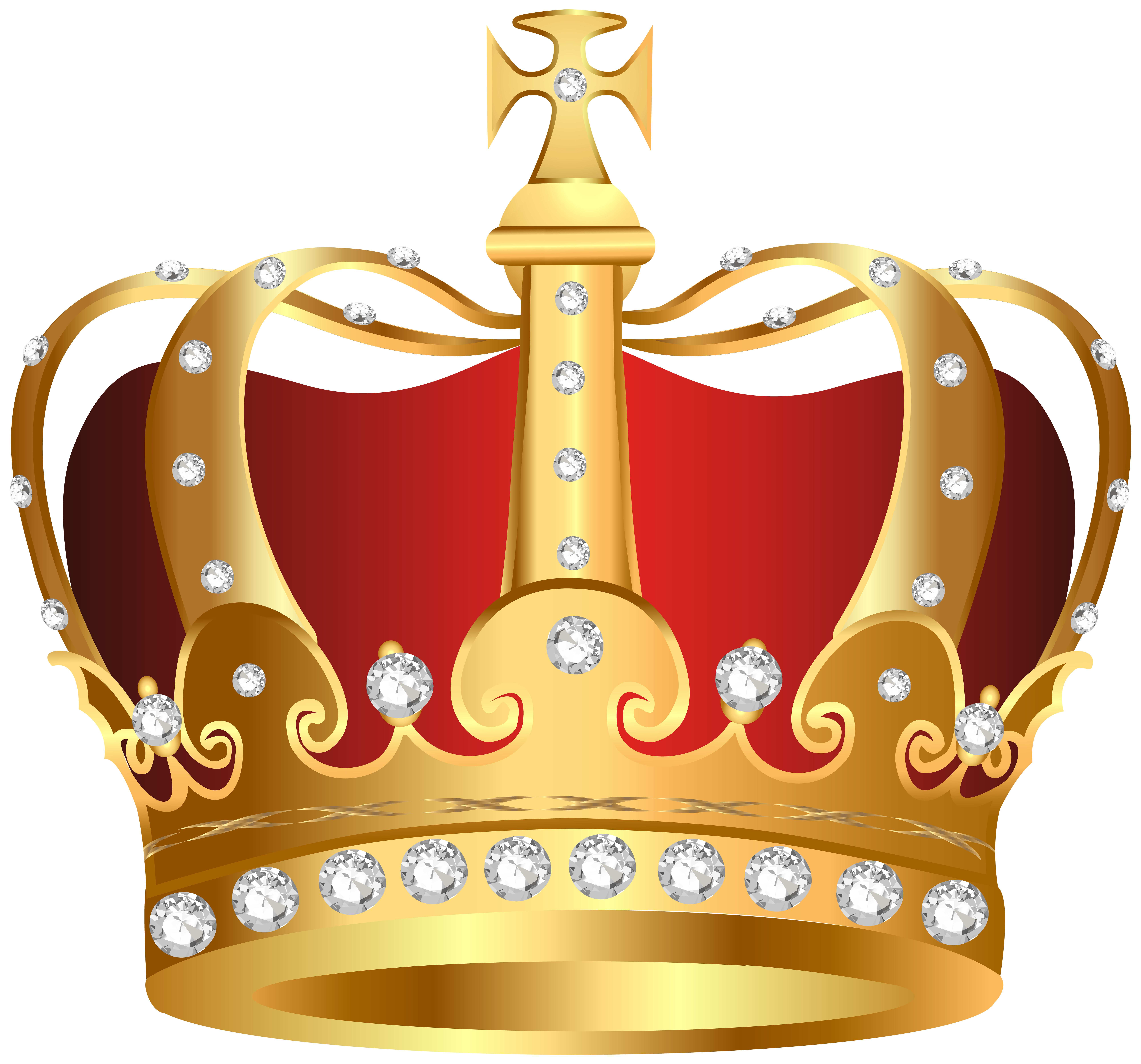 King Crown Transparent PNG Clip Art Image