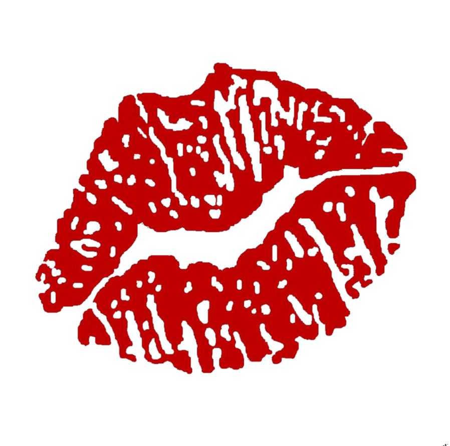 Kiss png clipart.