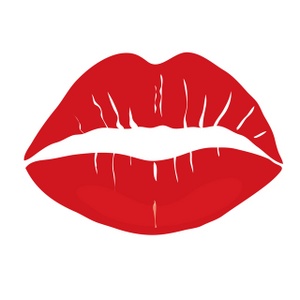 Lipstick kiss weather.