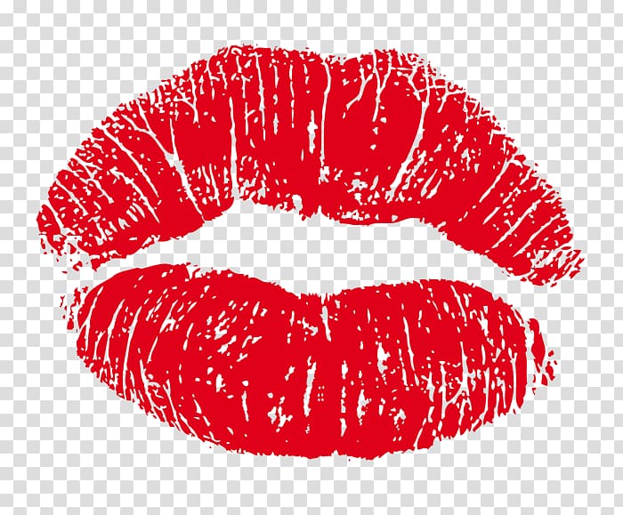 Lipstick kiss lip.