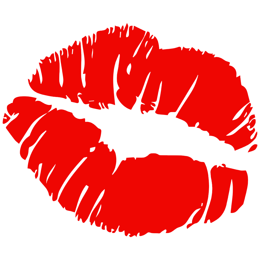 kiss clipart mark