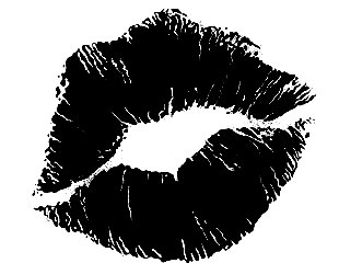 Free Kiss Clipart Black And White, Download Free Clip Art