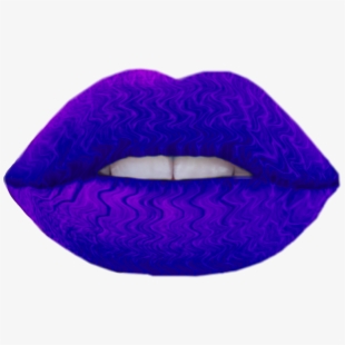 Purple lips love.