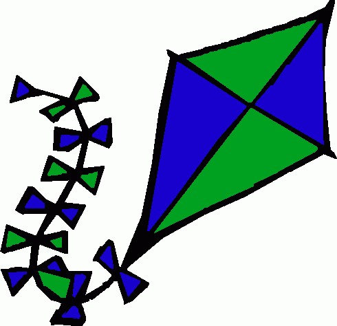 Clip art kite.