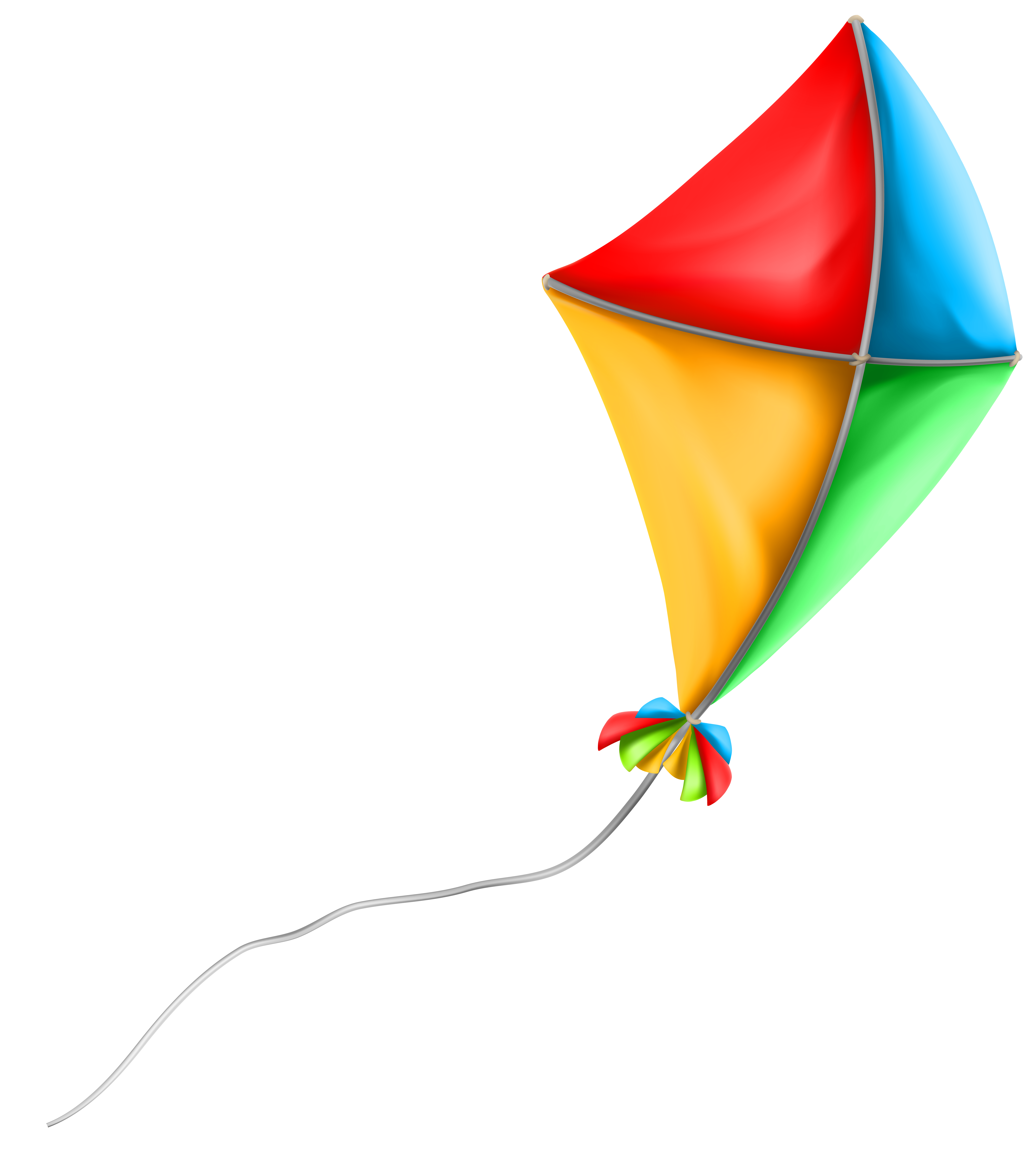 Colorful kite png.