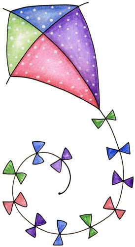 Kite clip art.