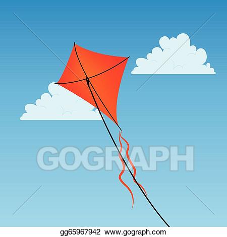 Vector stock kite.