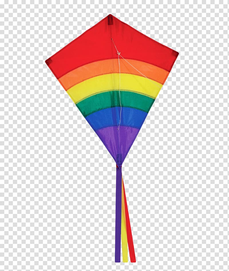 Rainbow kite , Kite aerial , Kite transparent background PNG