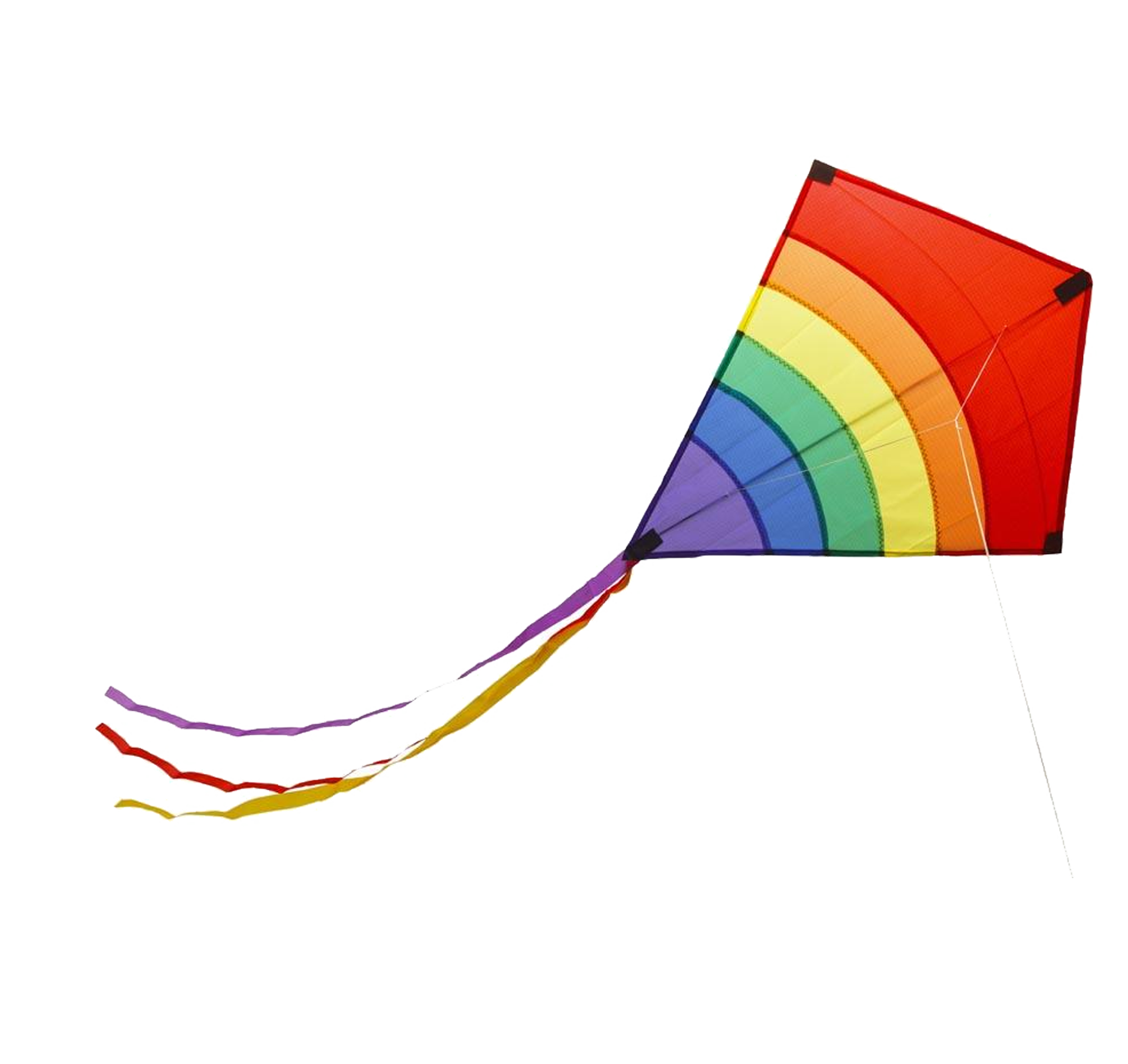 Clipart rainbow kite.