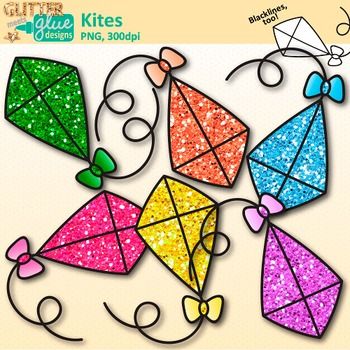 Flying kite clip.