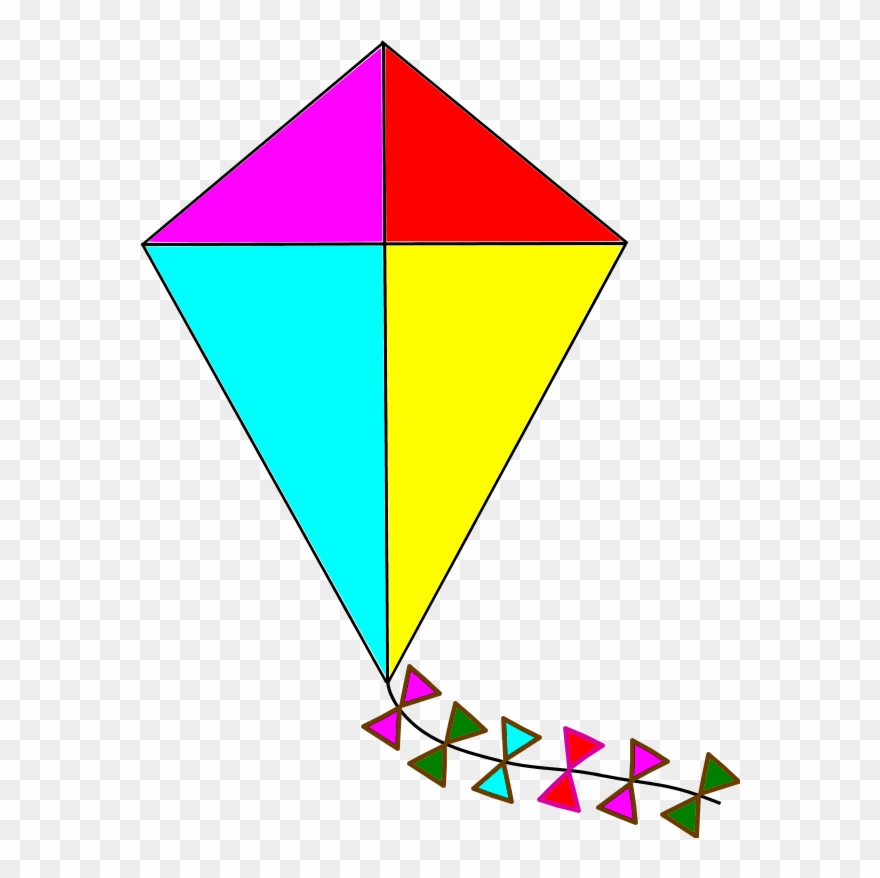 Kite Image With Transparent Background Clipart