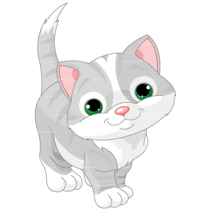 Clipart Baby Kitten Clipart Art Cats Vector Illustration