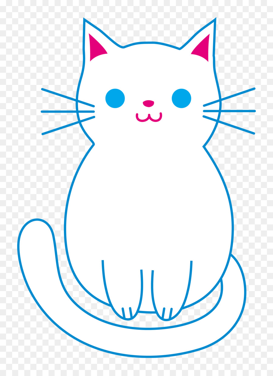 Cat drawing clipart.
