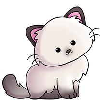 Kitten clipart fluffy, Kitten fluffy Transparent FREE for