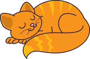 Sleeping kitten clipart free clipart images image
